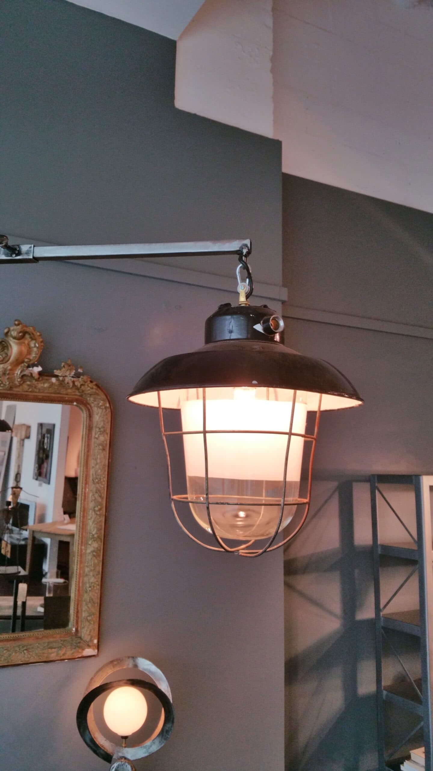 Lampadaire en Métal Style Loft