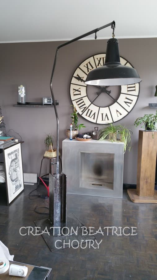 Lampadaire Industriel sur Mesure "TOKARA N2"