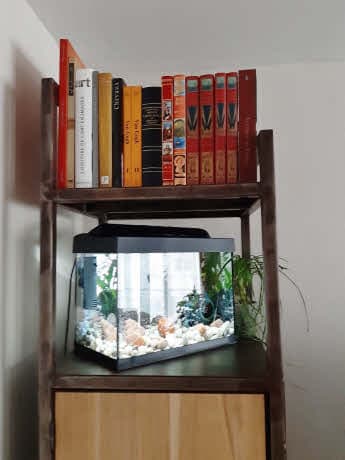 Meuble de Rangement, TV & Hi-Fi en Métal Patiné "URBAN CHIC"