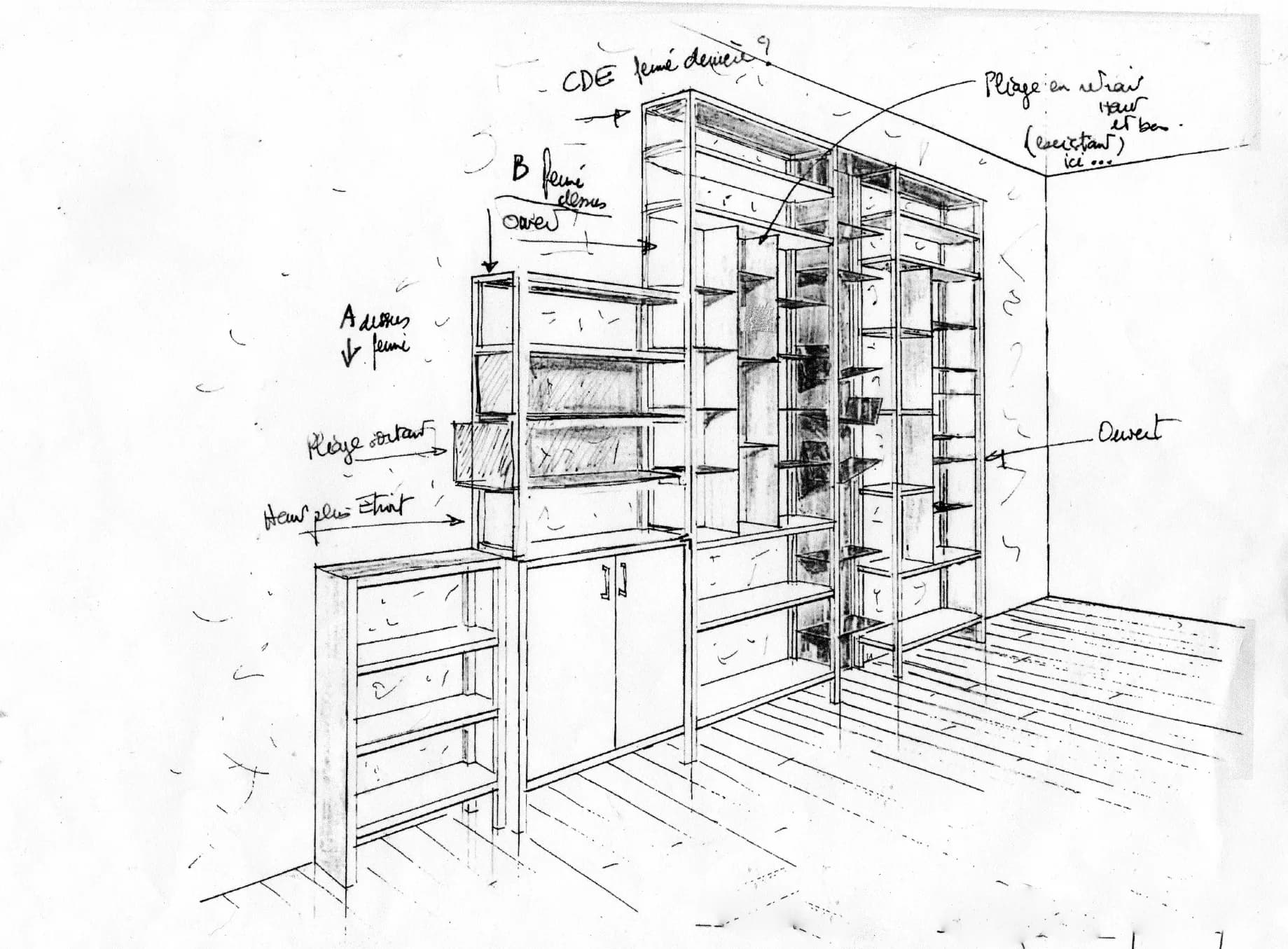 plan bibliotheque xxl