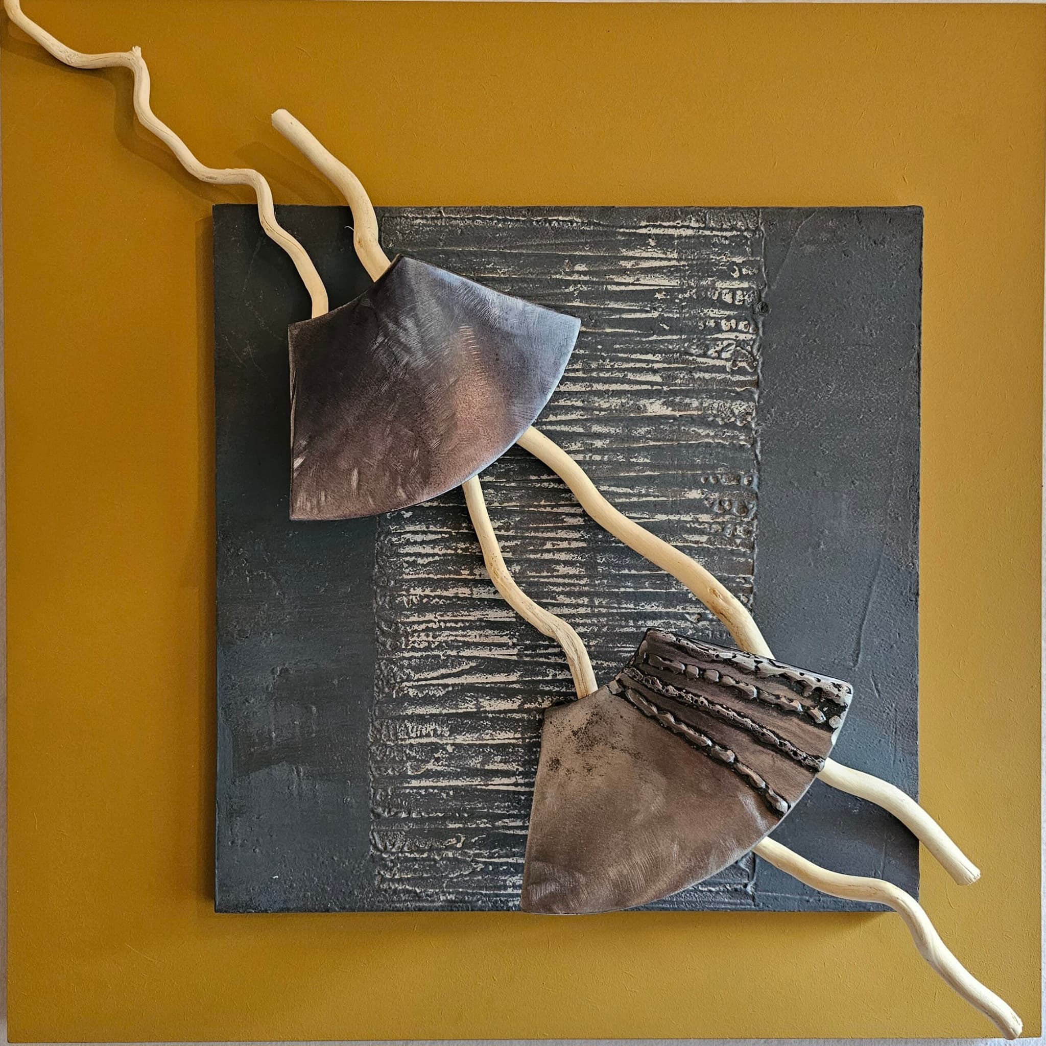 Tableau sculpture mural "Papillon"