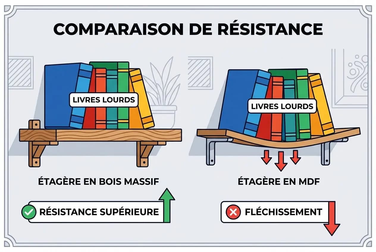 Différence entre le bois massif et le MDF : lequel choisir ?