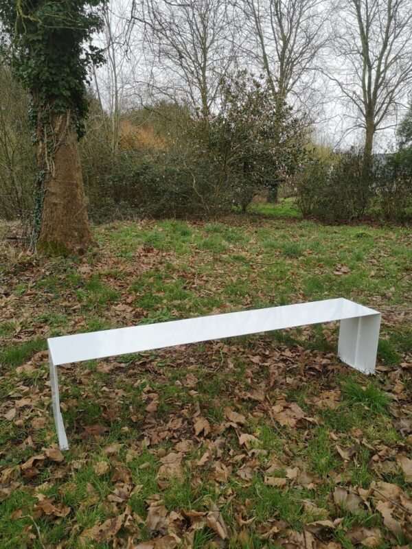 Banc design de qualité sur mesures en métal "ULTIMO" – Image 11
