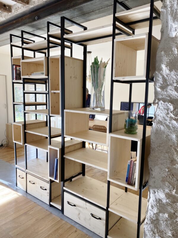 Bibliothèque séparation de pièces "BOXES BOOKS" – Image 2