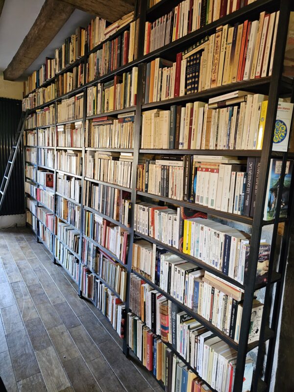 Bibliothèque Industrielle en Métal et Bois Massif "CHAUMONT" – Image 12