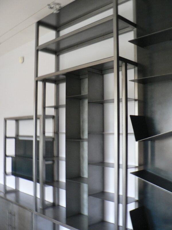 Bibliothèque sur Mesure en Métal "XXL ARGENT" – Image 3
